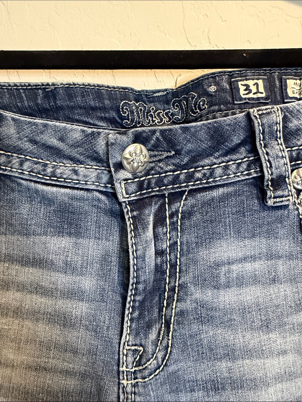 Miss Me Women's Light Blue Bootcut Jeans - Picture 4 of 13